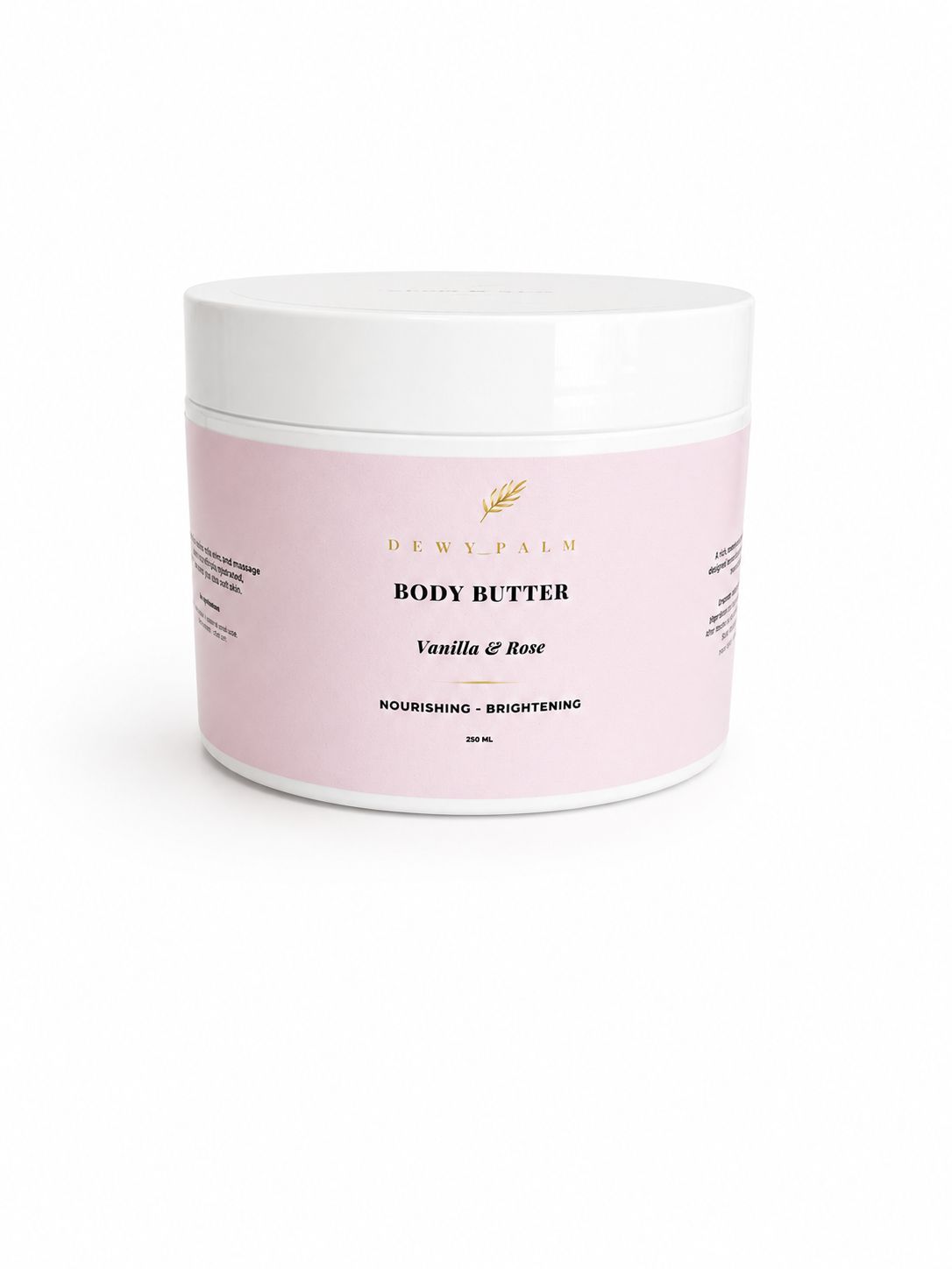 Vanilla & Rose Body Butter